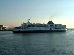 P&O Ferry at Calais