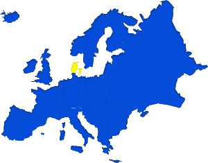 Denmark map