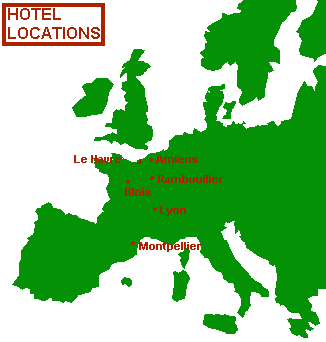 Noctuel hotel locations