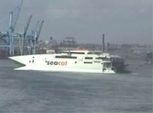 Seacat ferry @ Dublin