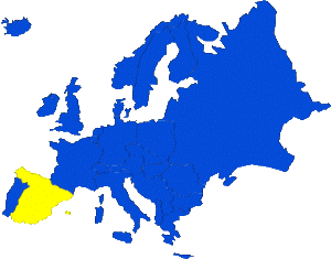 Spain map